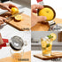 43DNG Stainless Steel Lemon Squeezer Citrus Juicer Large Bowl, Heavy-Gauge Steel, Long Textured Non-Slip Handles Large