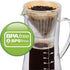 Hamilton Beach Pour Over Drip Coffee Maker, 17 Ounces, Glass Carafe