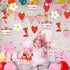 Strawberry 1st Birthday Party Hanging Swirls Decor, Streamers for Berry Sweet Themed First Birthday Supplies