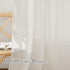 RYB HOME Semi Sheer Valances - Linen Textured Sheer Curtains for Kitchen Bathroom Cafe Bedroom, 2 Panels, 52 x 18 inches