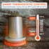 11 Inch) Lil'Clucker Heated Base for Chicken Waterer Automatic Metal Freeze Proof Heated Chicken Waterer with Heater