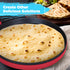 Courant Pizza Maker, 12 Inch Pizzas Machine with Cool-Touch Handle, Non-Stick Plates, Electric Countertop Oven for Home