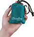 ChicoBag Original Compact Reusable Grocery Bag w/Attached Pouch and Carabiner Clip, Variety 4pk - Mazarine, Aqua,