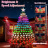 Smart Valentine's Day Lights with Star Topper, APP Control Music Sync Color Changing RGB Christmas String Lights