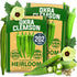 HOME GROWN Clemson Spineless Okra Seeds 202+ Heirloom Non-GMO Seeds for Planting,