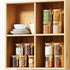 1 Pack 15oz Glass Sugar Container with Spoon - Glass Jars with Bamboo Lid and Spoon, Bamboo Lid Storage Jar Containers