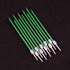 Luter Long Green Birthday Candles - Metallic Candle with Holder for Wedding Party Decoration (24 Pieces)