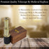 6-Inch Brass Telescope with Wooden Case - Perfect for Pirate Adventures