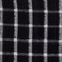 DII Basic Terry Collection Windowpane Dishcloth Set, Black, 12x12, 6 Piece