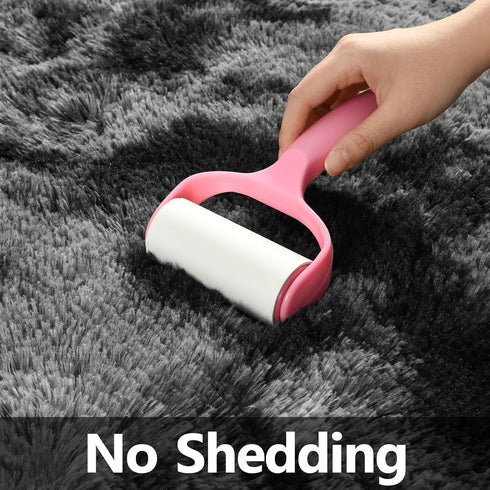 5 8, Deerhoo Large Shag Area Rugs x Tie-Dyed Plush Fuzzy Rugs for Living Room, Ultra Soft Fluffy Furry Rug for Bedroom