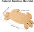 TJ POP Crab Shape Charcuterie Board, Small Cutting Board for Kitchen, Serving Board for Fruit & Veggies, Cute Cheese Board, Personalized Bamboo Cutting Board 15.74" x 9.84" x 0.6" by TJ POP