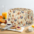 Vintage Rooster Toaster Protection Cover for Standard 2 Slice Toaster, Kitchen Bakeware Bread Maker Covers