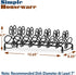 Simple Houseware Vertical Plate Stand Holder Dish Rack Dinnerware Organizer with Elegant Wire Design, 6-Compartment, Black by Simple Houseware