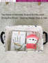 Rectangular Fabric Storage Basket Organizer Bin for Toys, Books, Clothes, Gifts, Pets - Perfect for Home and Office