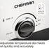 Chefman Fry Guy, Compact Deep Fryer with 1.6-Quart Capacity, Easy-View Window, Adjustable Temp Control, Stainless