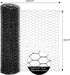 2 (Black,13.7 80 Inches) SATINIOR Sheets Chicken Wire Net for Craft Work, Galvanized Hexagonal Wire Mesh x