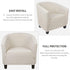 SearchI Waterproof Club Chair Slipcover Stretch Barrel Chair Covers Jacquard Tub Chair Slipcovers Spandex Armchair Sofa