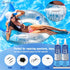15 ML 4 Swimming INSOIA Pool Liner Patch, Air Mattress Repair Kit x Waterproof Vinyl Repair Patch Kit for Inflatables
