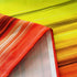 ANHOPE Rainbow Striped Curtains - Girls Colorful Vertical Stripes Print Pattern Waterproof Grommet Window Drapes