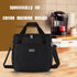 BAGLHER Waterproof Coffee Maker Storage Bag, Travel Carrying Organizer Case for Kering Coffee Machines, Black