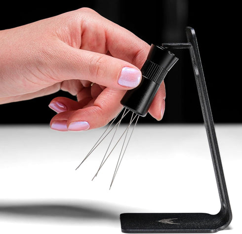 Magnetic WDT Espresso Tool with 0.4mm & 0.25mm Needles, Premium Coffee Distribution Tool for Coffee Bar (Model B)