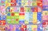 4x6 HOMORE Kids Educational Rug, Kids Collection Area Rug for Learning Alphabet, Numbers, Colors, Season and Animal