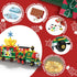 2025 Set, 24 Countdown 6+ Advent Calendar Train Building Blocks Days Surprise Christmas Calendars Toy Building Blocks