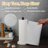 African Genuine Marble Paper Towel Holder, 6" Metal Rod Stand for Kitchen Organization, Fits Standard Size Rolls (Namib