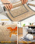 Katbite Silicone Baking Mat Set of 5, Food Grade Non-stick Reusable Bakeware Mats for Cookie, Macaron, Pizza