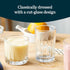 Libbey Brockton Tumbler Set, Juice and Rocks Glasses, Clear, 8 Elegant Dishwasher Safe Barware