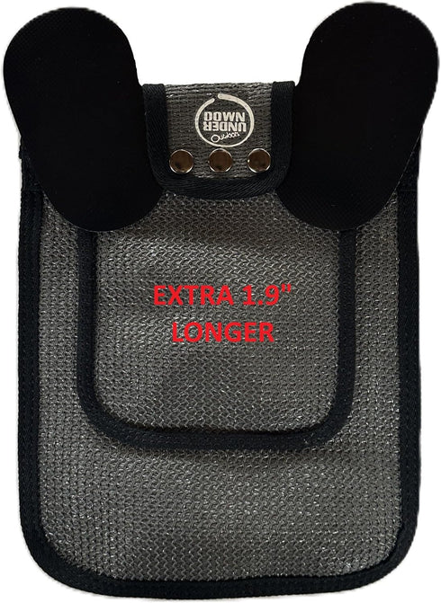 2 Pack DOWN UNDER OUTDOORS Small Chicken Saddles for Bantams and Young Birds, Includes Shoulder Covers (Extra Long