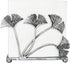 OwlGift Modern Ginkgo Leaves Design Napkin Holder - Metal Paper Napkin Storage for Kitchen, Stylish Paper Towel