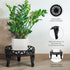 3 Pack Metal Plant Stands Indoor Outdoor, Heavy Duty Iron Flower Pot Stand for Multiple Plants, Rustproof Low Round