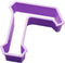 Greek Alphabet Letter Shaped Cookie Cutter, 3 Inches Long, Great Gift for Fundraising, Parties