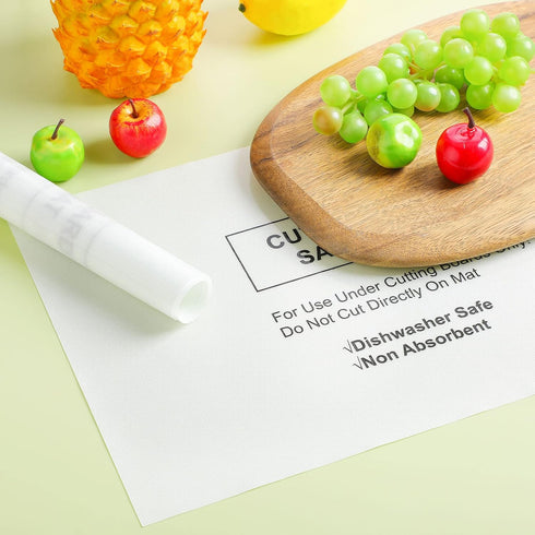 6 Pcs Non-Slip Cutting Board Mats, Non-Absorbent Safety Mat for Kitchen, 16 x 10 Inches, Dishwasher Safe