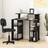 Furinno JAYA Simple Design Computer Writing Desk in Walnut