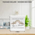 Reminder(TongMu-04) Boho Rainbow Theme Inspirational Desk Decor Wooden Box Sign - Motivational Table Sign For Kids Room