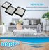 HQRP 3-Pack HEPA Filters for Afloia (AQ8/Q8), Honati, Hysure Q7, Tenergy Sorbi 2-in-1 Air Purifier