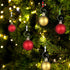 Ripeng Christmas Ornament Hook - Acrylic Wire Ornament Hook for Tree Hanger, Home Decor, 4 Styles