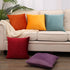 MZPSO Pack of 2 Velvet Super Soft Solid Decorative Square Throw Pillow Covers, 18 x 18 Inch for Sofa Bedroom