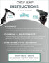 Black Coffee Syrup Pump for 750ml Bottles, Pack of 4, Fits Upouria, Torani, DaVinci, Monin, and Jordan's Skinny Syrups