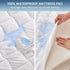 SLEEP ZONE Waterproof Mattress Protector Pad King Machine Washable, Breathable Mattress Topper with Deep Pockets