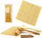 Sushi Making Kit by BambooMN - Includes Rolling Mats, Rice Paddle, Spreader, Sauce Dish