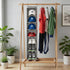 Closet,8-Shelf (9" 11.8" 54" VERONLY Hanging Shoe Organizer for Hanging Storage with Side Mesh Pockets,Wider Shelves