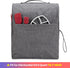 HOMEST Stand Mixer Dust Cover for KitchenAid 5/4.5 Quart Bowl Lift, Grey with Zipper Pocket