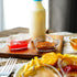 Set of 6 Stackable 2oz Glass Prep Bowls, Mini Heart-shaped Glass Dip Bowls for Kitchen, Microwave & Dishwasher Safe