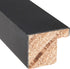 Poster Palooza 9x14 Black Solid Wood Frame | 0.75 Inch Moulding Width | Includes UV Acrylic, Foam Board & Hardware