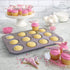 Chicago Metallic Aurora Nonstick Pan, 12 Cup Muffin, Iridescent