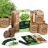 Indoor Herb Garden Starter Kit - Heirloom, Non-GMO Herb Seeds - Basil