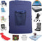 NAVY BLUE (Large 36"x24"x6") Beach Chair Bag. For Tent, Camping Mattress, Recliner,